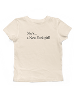 New York Girl Baby Tee